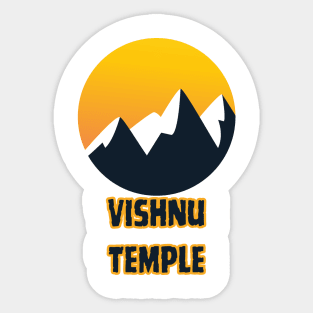 Vishnu Temple Sticker